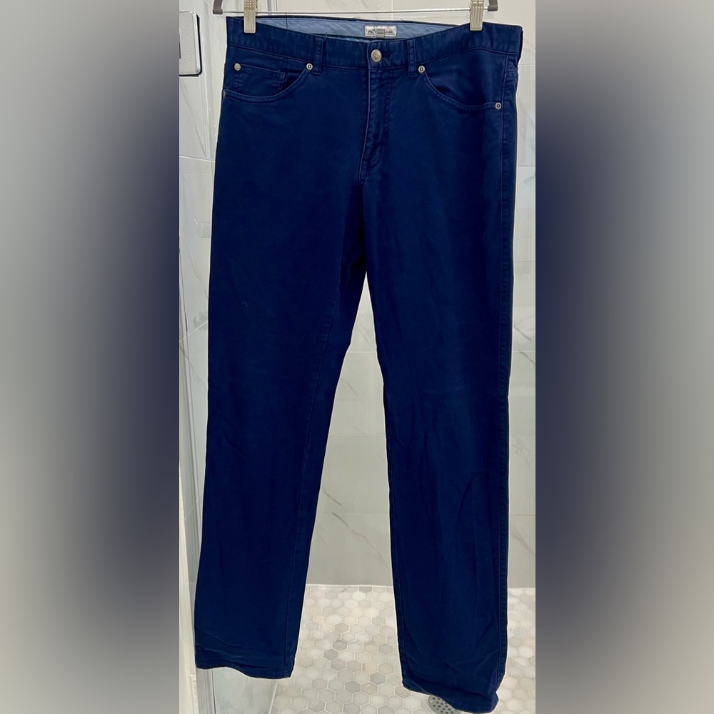 Classic Navy Blue Peter Millar Pants